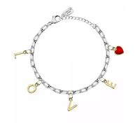 Collier en acier et émail