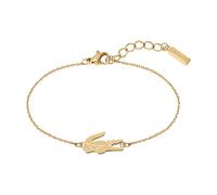 Lacoste Bracelet en Chaîne pour Femme Collection CROCODILE en Or Rose avec un Charm en forme de Crocodile - 2040048