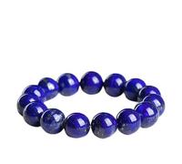 Bracelet Lapis Lazuli ancienne mine d'afghanistan, littéraire rétro for hommes et femmes, pierre bleue, perles rondes
