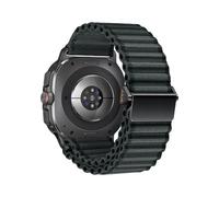 Bracelet large en nylon ondulé Pour Samsung Galaxy Watch Ultra2 (2025), bracelet sport Pour Galaxy 7 Ultra 47mm(Deep Grey,For Watch Ultra 47mm)