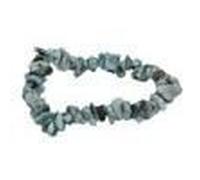 Bracelet - Larimar - Baroque - Pierre naturelle - Élastique - Mixte