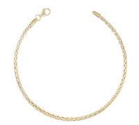 Bracelet - L'ATELIER D'AZUR - Maille Palmier - Or 9 Carats - 18cm - Doré