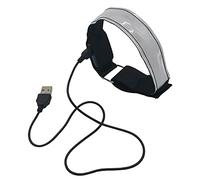 Bracelet LED Glow Armband de Running Armabnd 3 Light Up Bracelets Rechargeables Bracelet Réglable en Nylon Doux Lumières de Nuit Lumières de Coureur pour Coureurs Multicolore