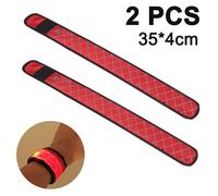 Bracelet LED rechargeable à pression, brassard lumineux pour la sécurité nocturne, taille ajustable, ultra haute visibilité, matériau étanche,