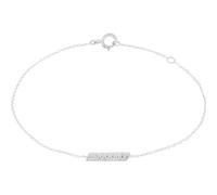 Bracelet LES PETITES MERVEILLES en Or 750/1000 Blanc et Diamant