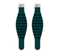 Bracelet Lesté 1 paire de bracelets lestés en silicone for poignet, 2 lb, équipement de fitness réglable for le yoga(Green)