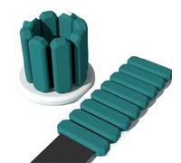 Bracelet Lesté Bracelet lesté réglable for poignet et cheville, 450/900 g, idéal for le fitness, la course à pied, le yoga et la gym.(Green,450gx2)