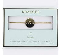 Bracelet lettre C - 14 cm environ réglable