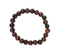 Bracelet Lithothérapie en Oeil de Taureau - Protection, force, courage.