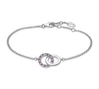 Bracelet Lotus En Argent 925 Avec Zircones Multicolores It Girl Jlp1990-2-3