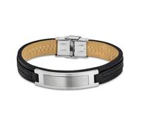 Lotus Watches – Bracelet homme LS1808-2/2, cuir noir, sans pierre précieuse, sans métal