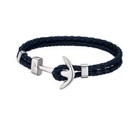 Bracelet - Lotus - LS1832-2-4 - Acier inoxydable - Cuir - Homme