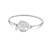 Bracelet - Lotus - LS2014-2-3 - Acier inoxydable - Argenté - Femme