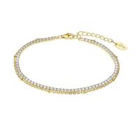 Bracelet Lotus Silver Pure Essentials Doré Style Tennis