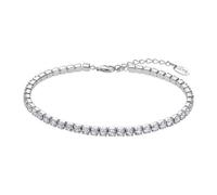 Bracelet Lotus Silver Style Tennis Argent