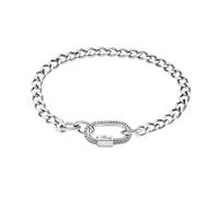 Bracelet Lotus Style Maile Gourmette Acier Oxydes