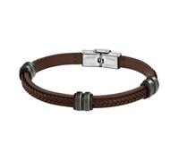 Bracelet - Lotus - Urban Man - Cuir tressé - Marron - Élégant et décontracté