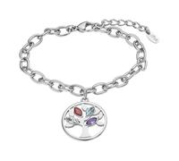 Bracelet - Lotus - Urban Woman - Arbre de vie multicolore - Acier - Réglable