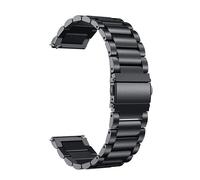 Bracelet Lux En Acier Inoxydable + Outil PHONECARE Pour Mibro C2 - Noir