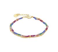 Bracelet - Luxenter - Aiel - Cristal multicolore - Or jaune 18K - 15 cm + 3 cm d'extension