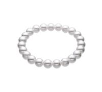 Bracelet - Luxenter - Anrae - finition or jaune 18k - Perle blanche 8mm - Diamètre 55mm