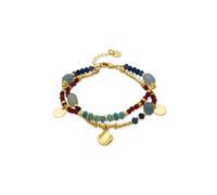 Bracelet Luxenter Avec Cristal Multicolore Finition Or 18k - Ney