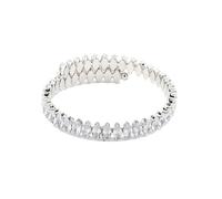 Bracelet - LUXENTER - Comega - Argenté - Zircone brillante - Alliage métallique