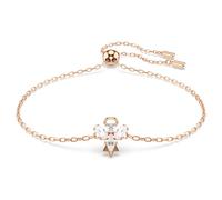 Bracelet Magic, Ange, Blanc, Placage de ton or rosé OS