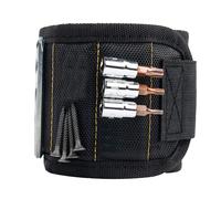 Bracelet Magnétique Avec 15 Aimants Super Puissants, Ceinture De Rangement D'outils Pour Maintenir Les Vis, Boulons, Écrous, Clous, Forets