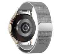 Bracelet Magnétique en Métal Milanais pour Samsung Galaxy Watch 7 6 5 4 44mm 40mm/6 Classic 47mm 43mm/4 Classic 46mm 42mm/5 Pro 45mm/FE - Femme Homme