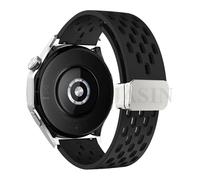 Bracelet magnétique en silicone pour montre GT 5 46 mm 41 mm Bracelet de sport respirant pour GT5 Pro GT4 GT3 GT2 Correa, For GT5 GT4 46mm