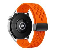 Bracelet magnétique en silicone pour montre GT 5 46 mm 41 mm Bracelet de sport respirant pour GT5 Pro GT4 GT3 GT2 Correa, For GT3 GT2 46mm