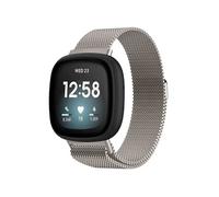 imoshion Bracelet magnétique milanais pour Fitbit Versa 4/ 3 / Sense (2) - Starlight