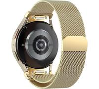 Bracelet magnétique millimètre pour Samsung Galaxy Watch 7 6 5 4 44/40 47/43 45mm FE, Band en metal Milanais pour Samsung Watch 4 5 6 Femme Homme