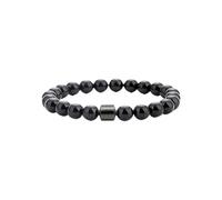 Bracelet magnétique pour homme avec aimants de 800 gauss, pierres naturelles faites à la main, équilibre énergétique, bracelet tendance pour le quotidien et cadeau, bracelet réglable, Eine Grösse