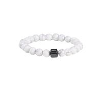 Bracelet magnétique pour homme avec aimants de 800 gauss, pierres naturelles faites à la main, équilibre énergétique, bracelet tendance pour le quotidien et cadeau, bracelet réglable, Eine Grösse