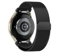 Bracelet magnétique pour Samsung Galaxy Watch 7 6 5 4 44mm 40mm/Galaxy Watch 6 Classic 47mm 43mm/Watch 4 Classic 46mm 42mm/5 Pro 45mm/FE, Band en metal Milanais pour Samsung Watch 4 5 6 Femme Homme.A