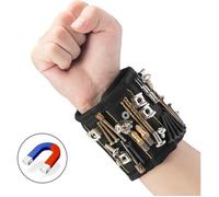 Bracelet magnétique - Strong Magnet - Bricolage - 10 aimants - 100% polyester - Homme