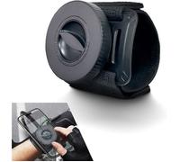 Bracelet Magnétique Téléphone Course Running Sport Ajustable Mains Libres Vélo Randonnée Selfie Vidéo Diffusion Noir