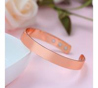 Bracelet Magnétique Unisexe À La Mode, En Cuivre Pur, Énergie Magnétique, Bijoux De Soins De Santé