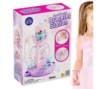 Bracelet Maker - Kit De Bijoux Pour | Kit De Création De Bracelets D'amitié | Licornes Pour Et Arc En | Authentique Créateur De Bijoux Originaux Artisanat | CRE