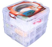 Bracelet -Making -Kit 3352 perles différents styles Rich Colors Box Packed fournitures de bijoux pour les familles enfants débutants