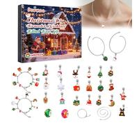 Bracelet Making Kit - ABS 8.07 Pouces, Kit de Fabrication de Bijoux, Charme Créatif | Festive Fun, Holiday Craft Set, Gift Activity Box For Family Bonding, Party Events, Teen Crafting Moments