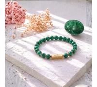 Bracelet malachite caixa - protection & transformation