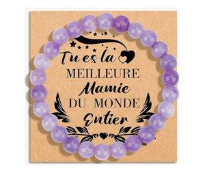 Bracelet Mamie - Cadeau Anniversaire ou Bonne Fête - Raconte Ton Histoire