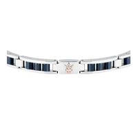 Maserati Bracelet JM225ATZ58 - Acier inoxydable et céramique - Homme, argenté