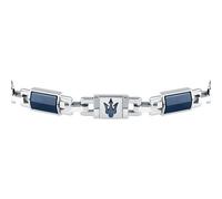 Maserati Bracelet Homme en Acier, céramique, Collection Ceramique, Trident, idées Cadeaux pour Homme, Taglia Unica, Acier Inoxydable, Pas de gemme