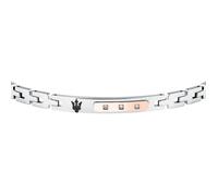 Maserati Bracelet Homme en Acier, Diamants Naturels, Collection DIAMONDS, Idée Cadeau - JM125ATY23