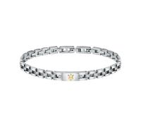 Maserati Maserati Bracelet Homme, Collection JEWELS, en Acier, PVD or, diamants - JM221ATY04