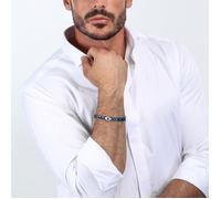 Bracelet MASERATI en Acier et Céramique Bleu